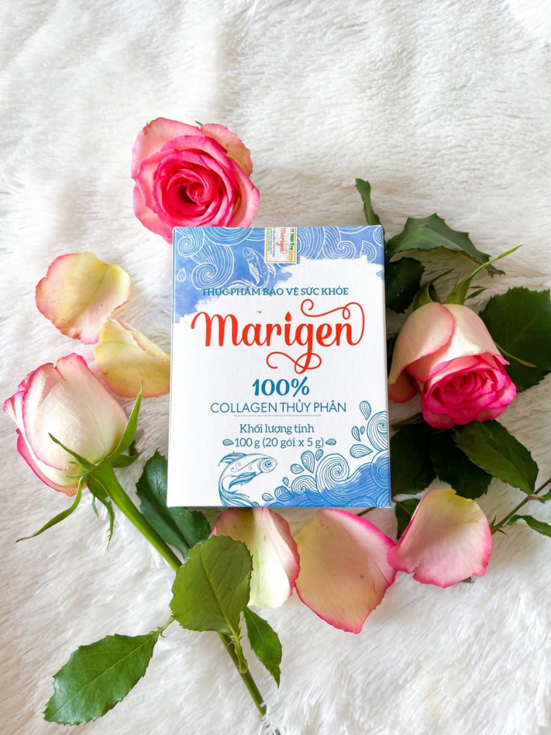 Collagen Đồng Tháp 100% thuỷ phân nguyên chất Marigen