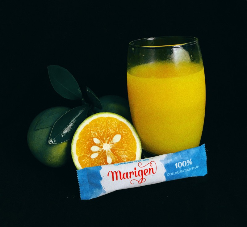 Collagen Đồng Tháp 100% thuỷ phân nguyên chất Marigen
