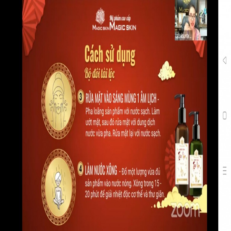 NƯỚC TẮM TÀI LỘC- MAGIC SKIN