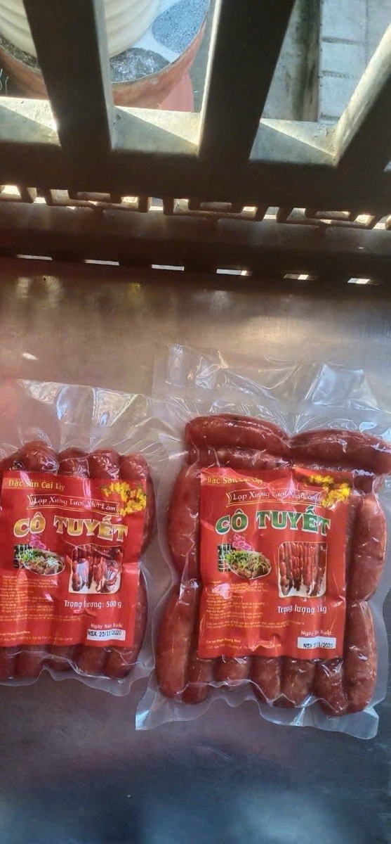 Lạp Xưởng Tươi Cô Tuyết Cai Lậy
