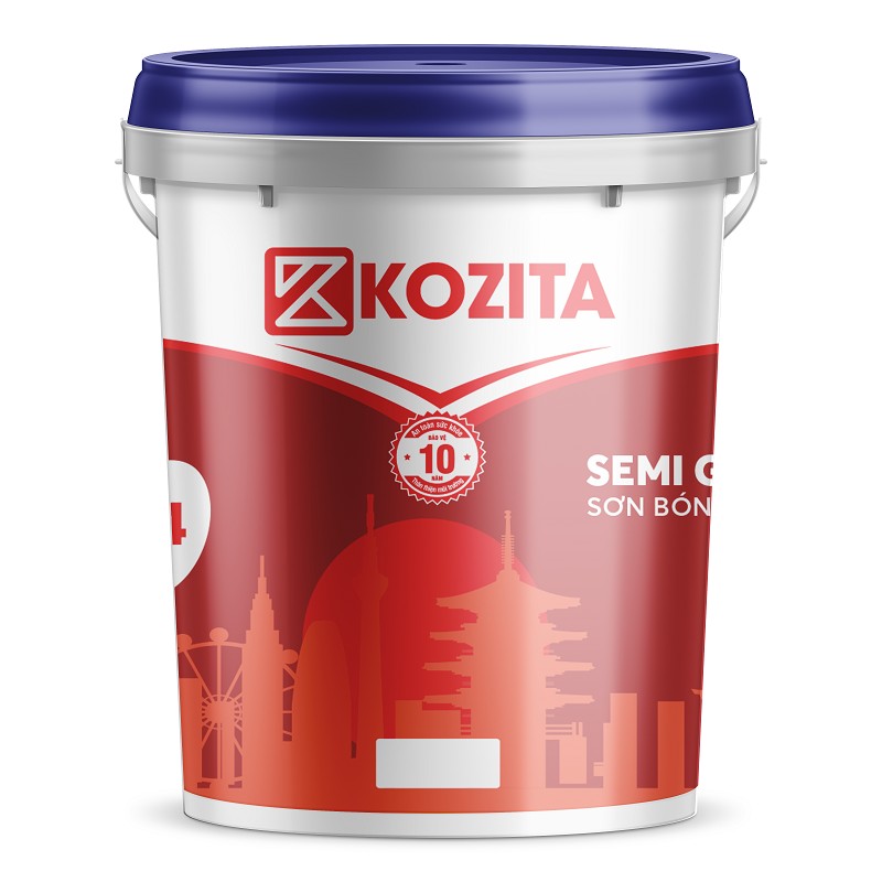 GOLDEN SHIELD.INT- IK4: Sơn Bóng mờ nội thất cao cấp