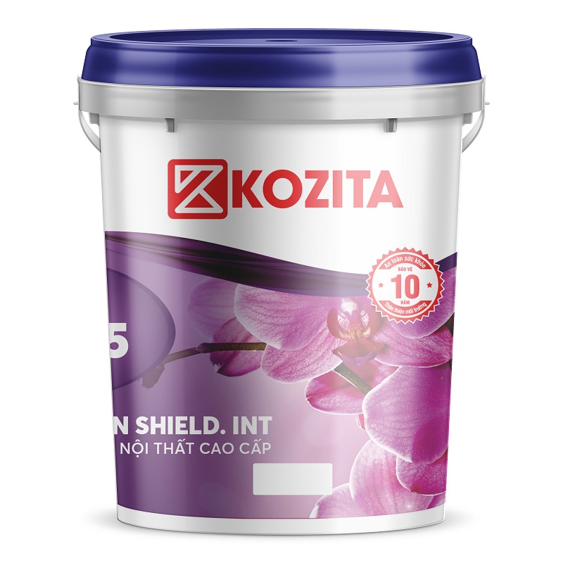 GOLDEN SHIELD.INT- IK5:  Sơn Bóng nội thất cao cấp