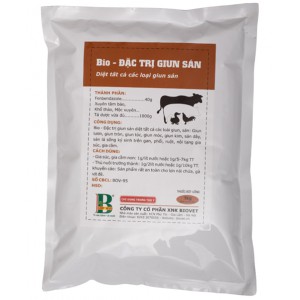 BIO ĐẶC TRỊ GIUN SÁN - Gói 1Kg (10 gói nhỏ)