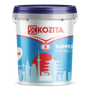 SUPER WHITE - IK1000: Sơn Siêu trắng trần