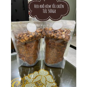 Heo khô kèm tỏi