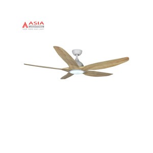 Quạt trần cao cấp asia có đèn led QT03-G01