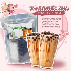 TRÀ SỮA PHÚC LONG - SET NGUYÊN LIỆU
