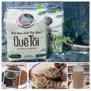 BỘT GẠO LỨT MÈ ĐEN QUÊ TÔI