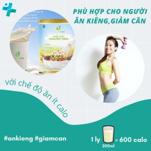 Bột ngũ cốc giảm cân (sữa hạt) 450g - Đưa cơ thể về chỉ số lý tưởng