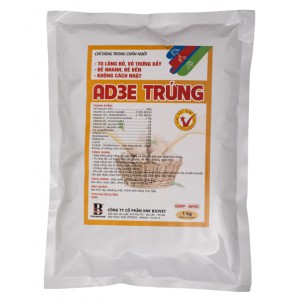 AD3E TRỨNG – ĐẺ NHANH – ĐẺ BỀN (Gói đơn 1Kg/gói)