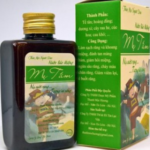 Combo 5 lọ dung dịch nước xúc miệng mẹ tấm