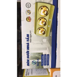 Đèn sưởi nhà tắm 3 bóng
