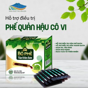 BỔ PHẾ TẢN VIÊN SƠN