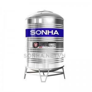Bồn nước Inox 1000L Sơn Hà đứng (Φ960)