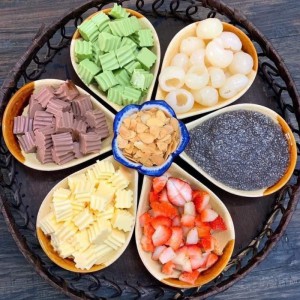 CHÈ KHÚC BẠCH - SET NGUYÊN LIỆU
