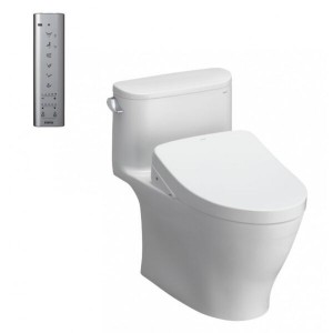 Bàn cầu một khối TOTO MS887CW12 nắp Washlet