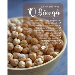 ĐẬU GÀ HỮU CƠ ( 400GR)