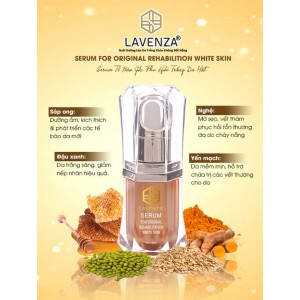 SERUM TẾ BÀO GỐC PHỤC HỒI, TRẮNG DA MẶT LAVENZA