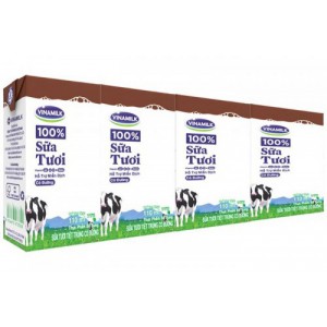Thùng 48 Hộp Sữa tươi tiệt trùng Vinamilk 100% hương socola 110ml