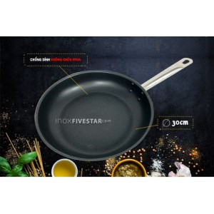 Combo Chảo Chống Dính Fivestar 3 Đáy 30cm