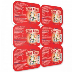 1 hộp sữa đặc có đường Ông Thọ nhãn đỏ (vỉ 40g)