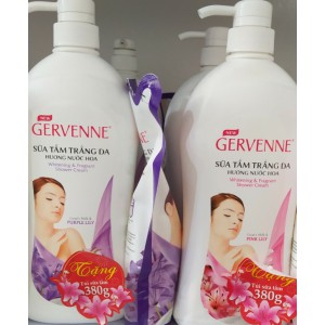 SỮA TẮM TRẮNG DA GERVENNE 900ml
